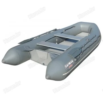 Надувная 3-4 местная ПВХ лодка МНЕВ и К "Кайман" N-330 с полиуретановым покрытием днища